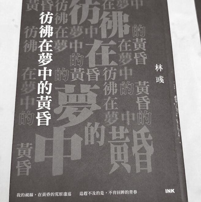 2022年8月，印刻出版林彧中风六年来的第三本诗集《彷佛在梦中的黄昏》。（季季提供）