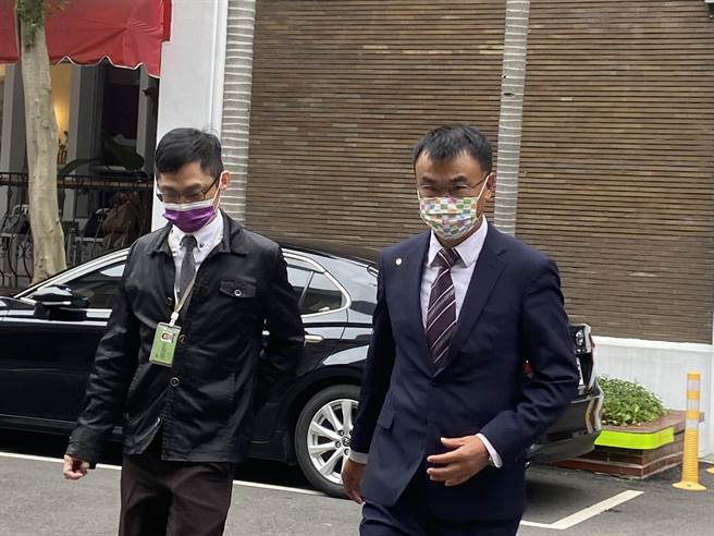 农委会主委陈吉仲（右）。（李柏澔摄）