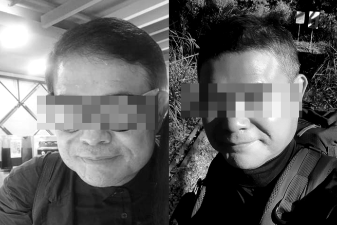 犯下万华枪击案的枪手邱国隆家属悲痛在脸书发声，你要儿女怎么做人。(翻摄邱国隆脸书)