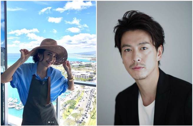 竹内结子(左)轻生后独留新婚尪中林大树。(图/竹内结子 ig、中林大树官网)