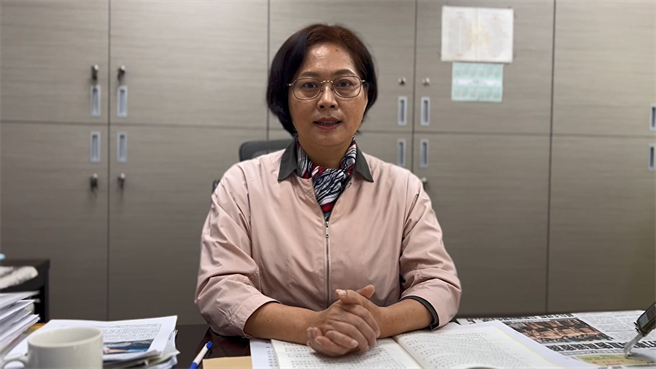 赖香伶吁张善政速说明，别让选举陷口水战。(蔡依珍摄)