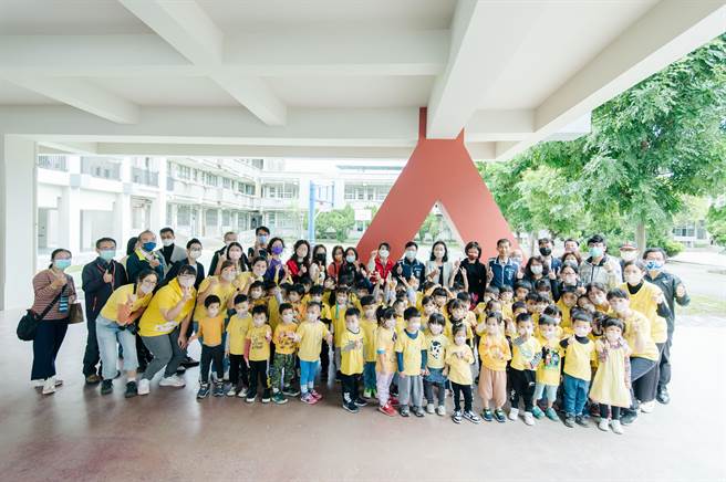 期盼半世纪，新竹市水源国小多功能活动中心20日正式启用。（陈育贤摄）