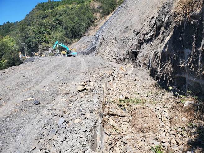 中横公路灵甫桥路段21日将恢復3个核心通行时段。（谷关段提供）