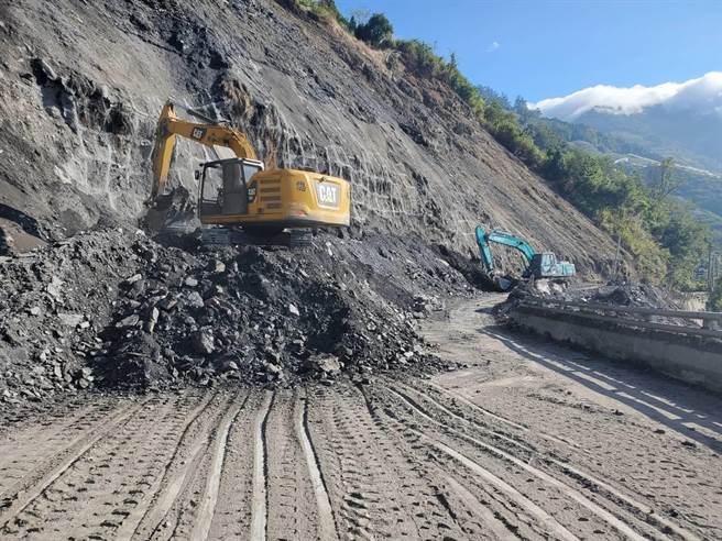 中横公路灵甫桥路段21日将恢復3个核心通行时段。（谷关段提供）