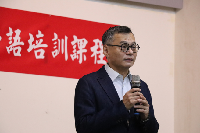 本次主办台北市室内设计商业同业公会戴源昌理事长致词。(摄/景义婷)