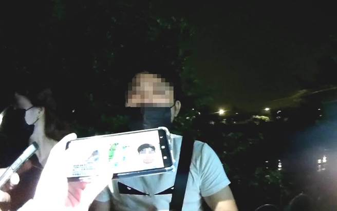 观音分驻所员警靠1颗痣揪出逃逸10年越籍移工。（翻摄画面／蔡明亘桃园传真）