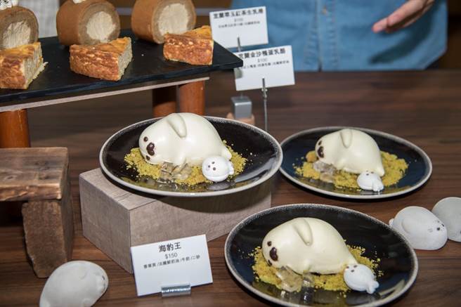 东区青聚点进驻品牌「喂食胖豹」，招牌商品之一是每日限量、逼真可爱外型的「海豹王」。（宜兰县政府提供／吴佩蓉宜兰传真）