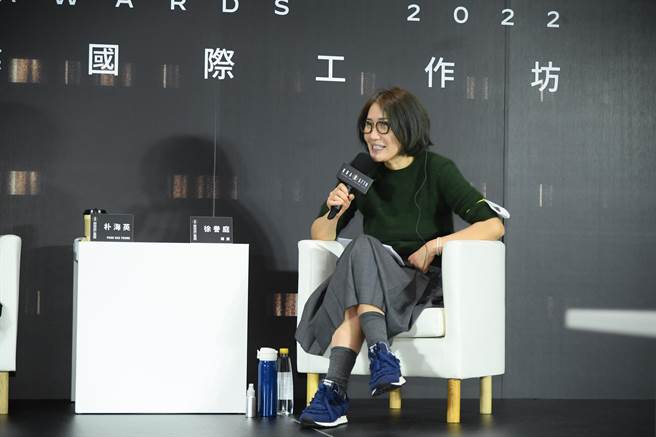 徐誉庭分享编剧从业经验。（三立提供）