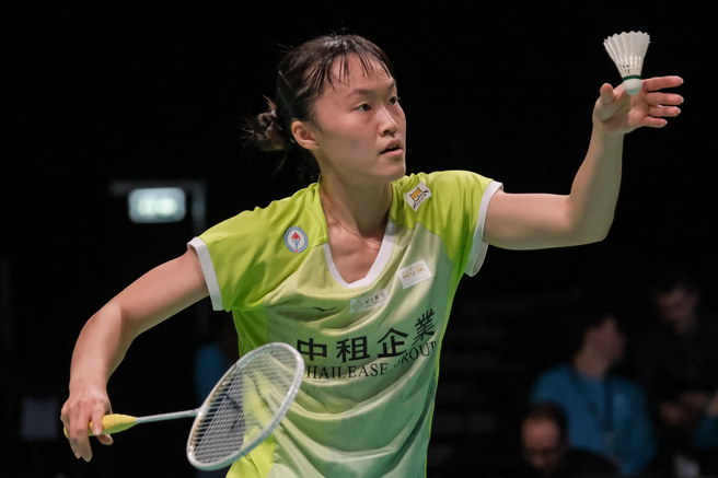 许玟琪在德国羽球公开赛首轮轻骑过关。（资料照／香港体路提供）