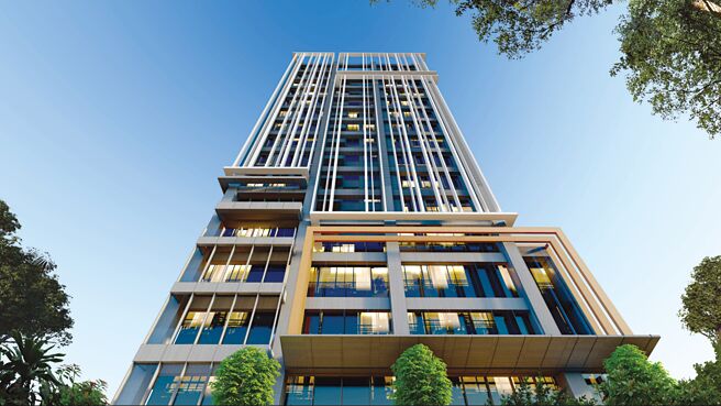 金門縣首例公辦都更案，複合式住商大樓。圖／金門縣政府提供