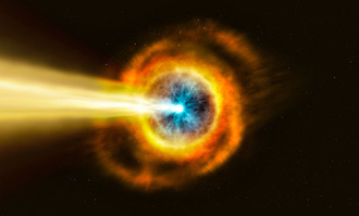 連NASA都鬧失明 巨大「伽瑪射線暴」 宇宙史上最強爆炸