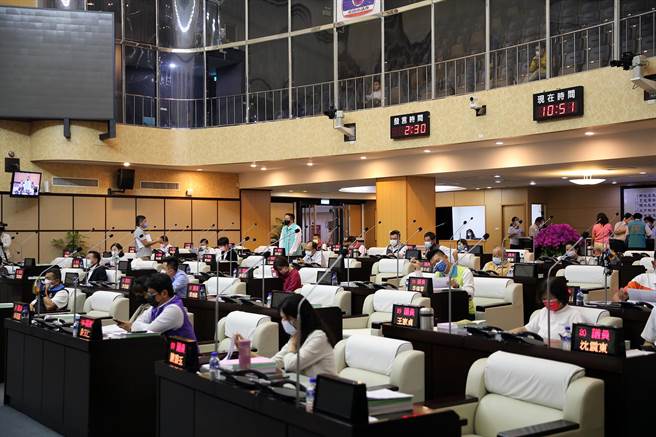 下届台南市议员选举106人登记抢夺57席。（本报资料照片）