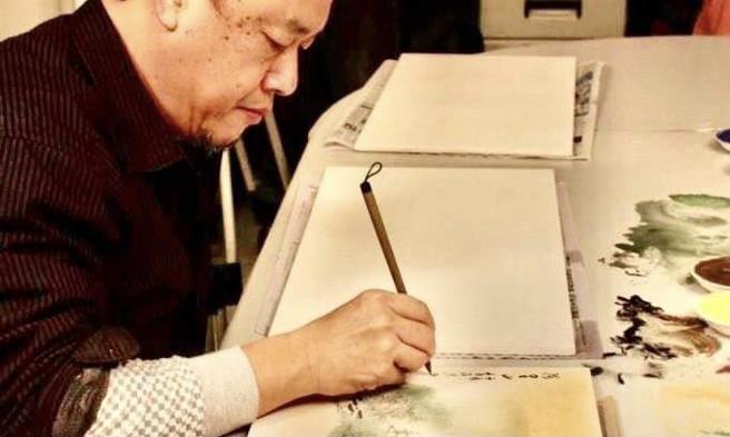 程富阳》沃彩绘壮艺  源襟江山情 专访两岸艺术大家李沃源老师。(图/爱传媒提供)