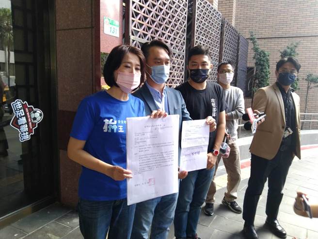 台北市議員王鴻薇21日到北檢告發竹科管理局圖利林智堅（陳志賢攝）