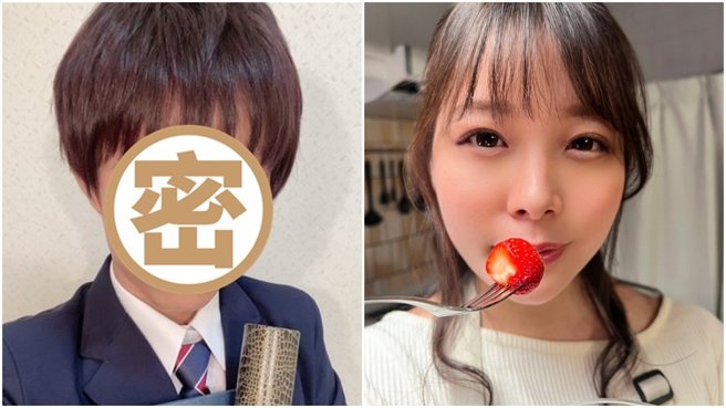 结城结弦（左）因为童顏而接演了许多正太与少年角色，因此被封为「童帝」，八木奈奈曾和他演出。(图/结城结弦 推特)