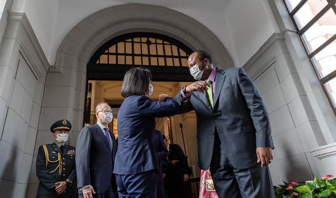 与史国访宾午宴 总统：盼增进两国世代交流 让史国有更多「台湾通」。总统府提供