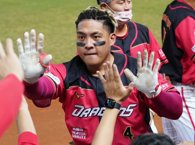 味全龙吉力吉捞・巩冠。（味全龙提供）