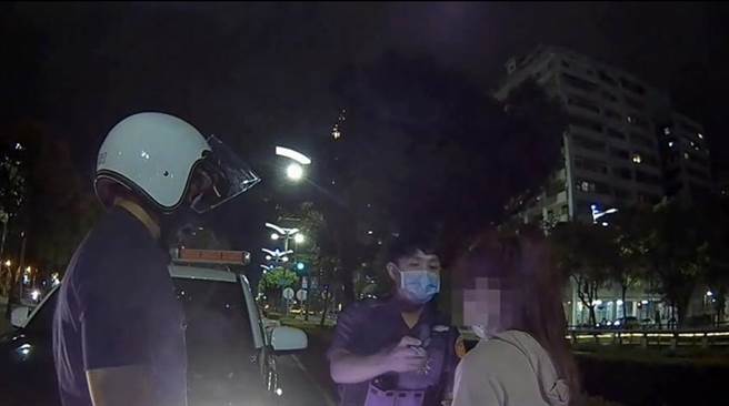 林女酒測值超標被送辦。（翻攝照片／高雄洪靖宜傳真）