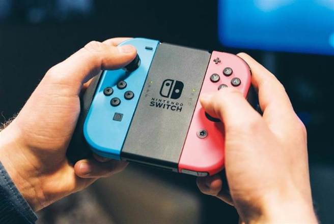 任天堂Switch游戏机。(达志影像/Shutterstock提供)