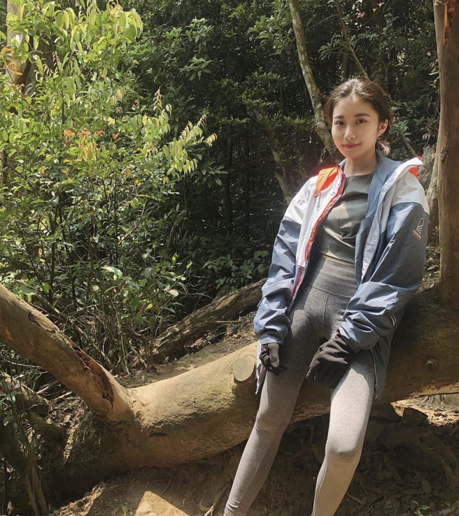 新北市市长侯友宜选举办公室政治实习生陈皓寧。（图／取自陈皓寧脸书）