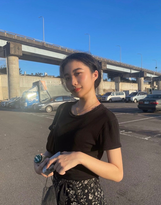 新北市市长侯友宜选举办公室政治实习生陈皓寧。（图／取自陈皓寧脸书）