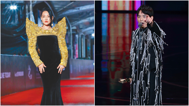 小S与旧爱黄子佼在金钟战场上相逢，互动非常温馨。(图/陈俊吉、杜宜谙摄)