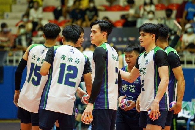 連莊男排回歸企排聯賽的第1戰就拿到勝利。(中華排協提供)