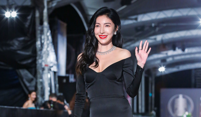 杨谨华再度擦身视后，真实反应全曝光。(图/陈俊吉摄)
