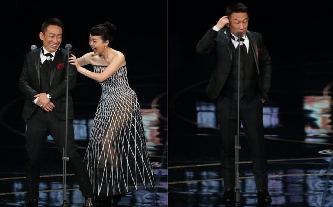 郭子乾广告时间登台模仿自嘲。(图/杜宜谙摄)