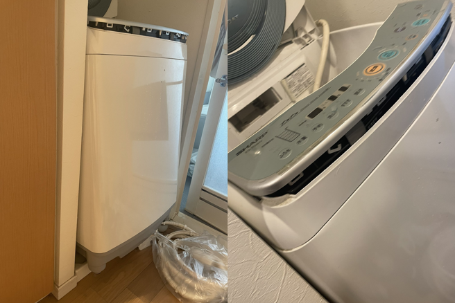 日本知名主播高木圣佳日前洗衣服时，洗衣机突然出现爆炸和警报声，把她吓坏。(翻摄自高木圣佳twitter)