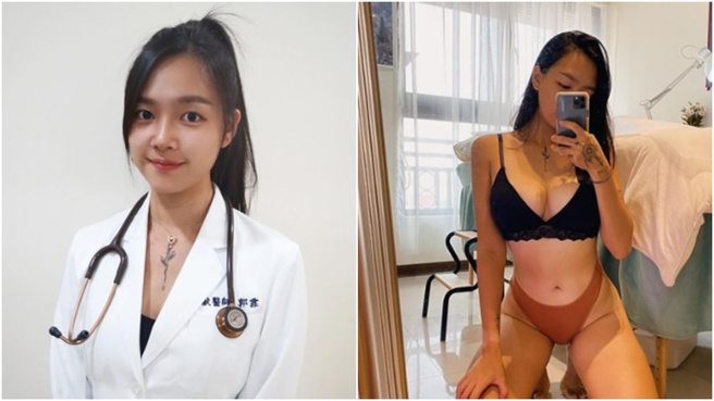 郭霏外貌甜美，身材婀娜多姿，受不少粉丝喜爱。（图／翻摄自郭霏IG@ffffeifffei）