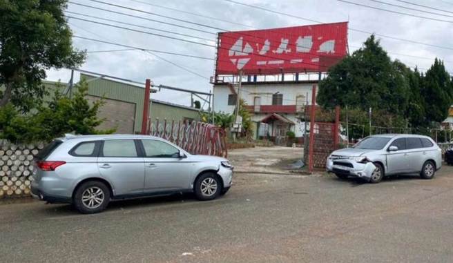 云林侦查队廖姓小队长不慎遭歹徒开车撞伤。（民眾提供）