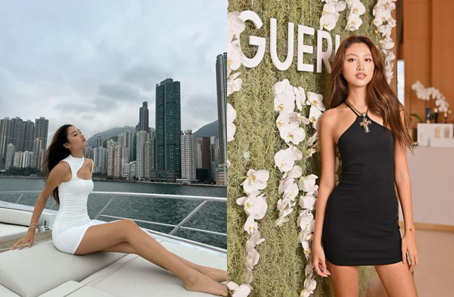 任達華女兒任晴佳身材高挑。（圖／ellayamm Instagram）