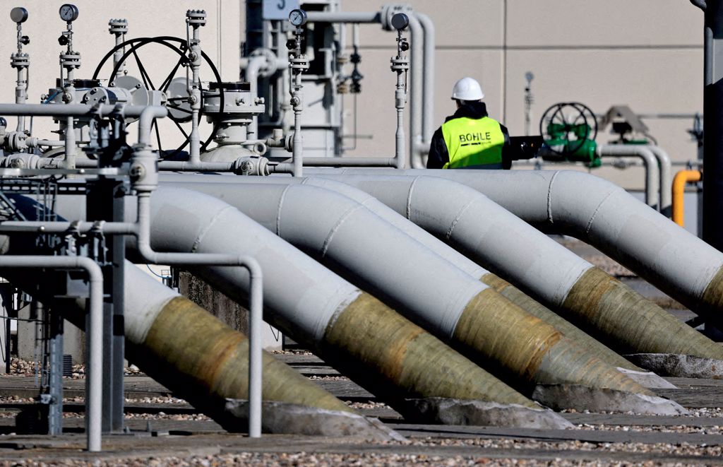 伊朗宣布与俄罗斯签订合约，将提供40台伊朗制涡轮机，以帮助俄国天然气工业维持运作。图为位于德国卢布明的北溪1号管线，是俄罗斯和德国之间一条重要的天然气管道。（图／路透社）(photo:ChinaTimes)