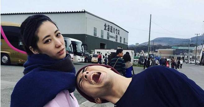 林哲熹和女友Cindy爱情长跑多年，很难少会po两人合照放闪。（图／翻摄自林哲熹IG）