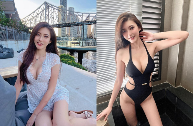 张舒晴有「嫩版高圆圆」封号。(图／取自张舒晴IG)