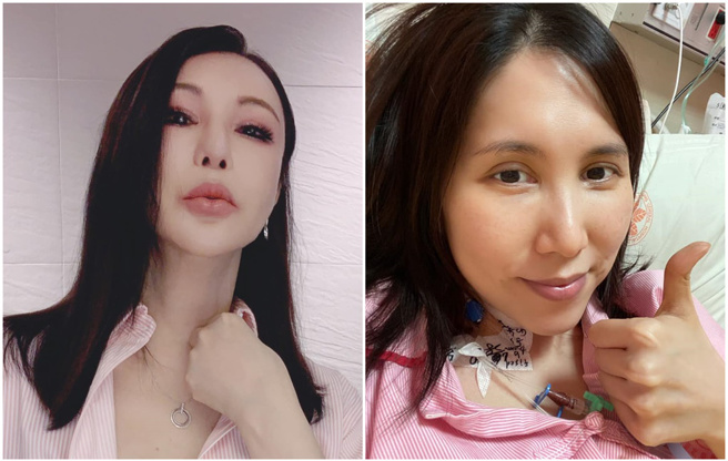 利菁看到金钟奖缅怀片没有余苑绮，替对方打抱不平。（图／FB@利菁、余苑绮）