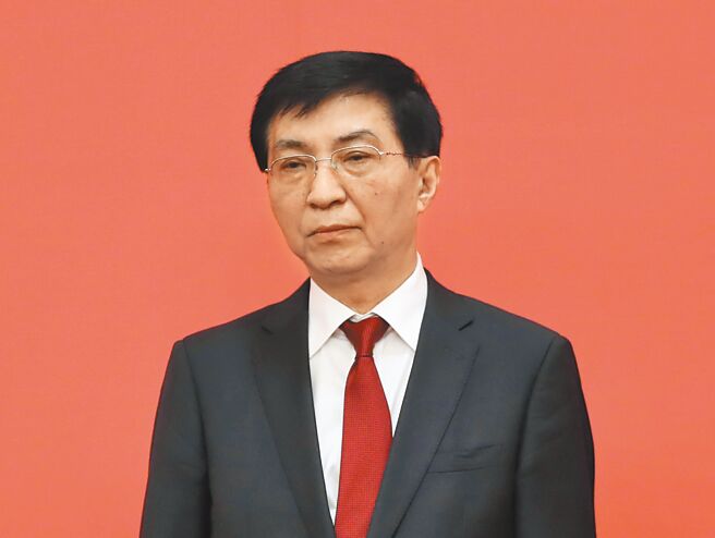 留任中共中央政治局常委的王滬寧（見圖），王滬寧以習近平「中國夢」概念的幕後軍師受到重用。（中新社）