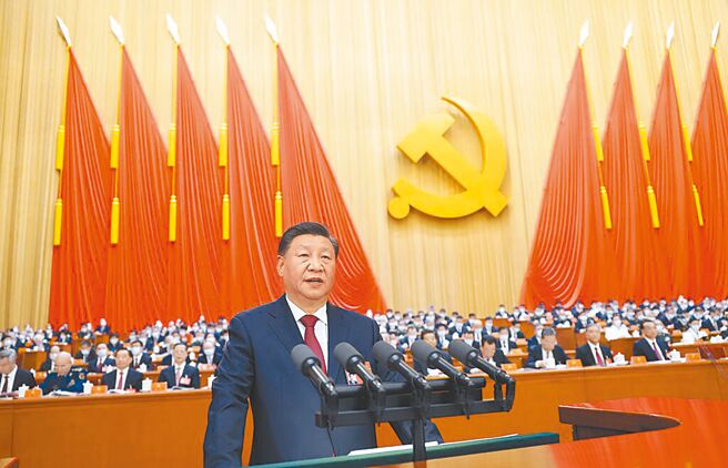 習近平個人對邁向「第二個一百年」以及全面建設社會主義現代化強國「新征程」的強勢思維，向國際社會與台灣傳遞了強烈的訊號。（圖／新華社）