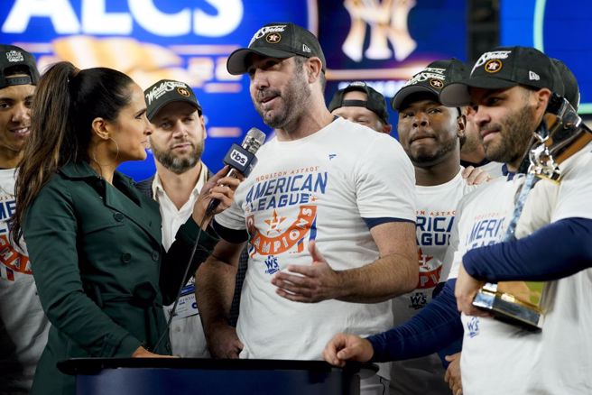 太空人勇夺2022年美联冠军。（美联社）