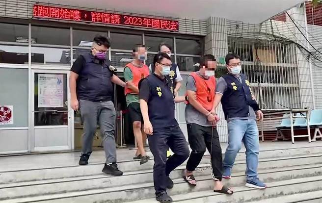 南警针对暴力犯罪集团及非法枪械同步威力扫荡，共检肃5名治平对象、21名成员，合计到案26人。（读者提供／张毓翎台南传真）