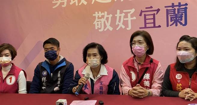 宜兰县长林姿妙罕见动怒说，「我就是这么坦荡实在，不要再欺负我们了！」（吴佩蓉摄）