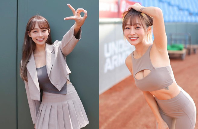 林襄稍早晒出穿运动内衣美照。（图／翻摄自95_mizuki IG）