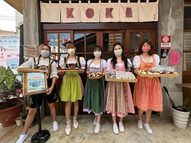 云林县「土库国际生活节」，奥地利异国风让民眾「偽出国」。（土库好COOL商圈发展协会提供／张朝欣云林传真）
