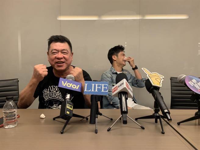 Gino提到当年不受孙德荣喜爱一度泪崩。（林淑娟摄）