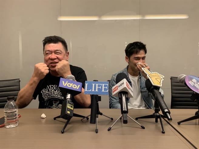 Gino提到当年不受孙德荣喜爱一度泪崩。（林淑娟摄）