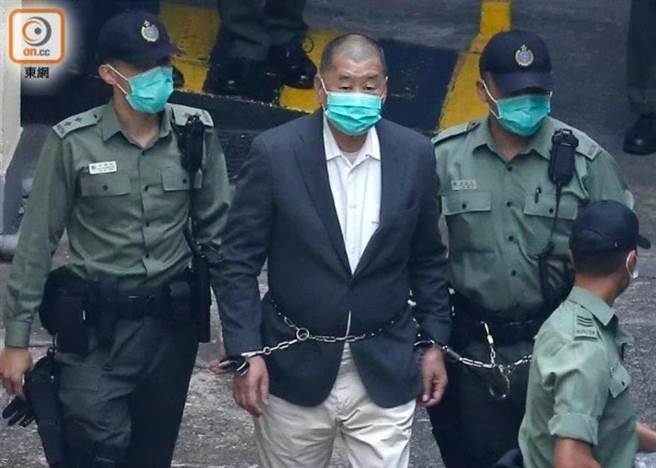 黎智英官司缠身，今再多2项欺诈罪名成立。（香港东网）