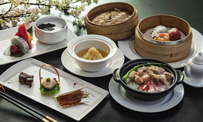 桃花林中华料理以新派粤菜着称，旅展期间首推点心单人套餐券，每张1080元。(大仓久和大饭店提供)