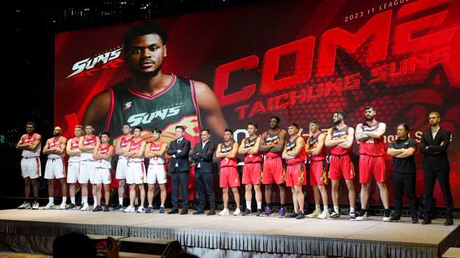 台中太阳备战T1联盟新赛季，以崭新阵容强调「只做太阳的事」、力争冠军荣耀。（台中太阳提供）