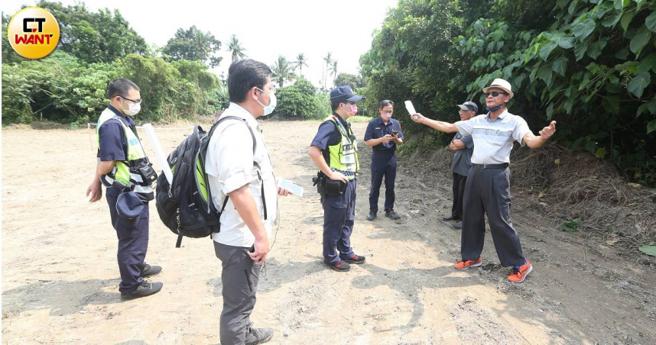 8大森林乐园未经农业处同意就整地除草，遭地主发现后气焰依然猖狂，嚣张回呛「要罚就罚」。（图／赵世勋摄）